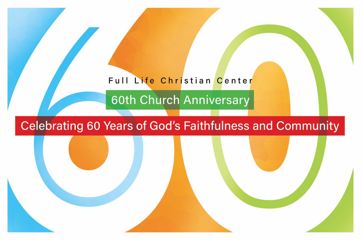 A logo for a church anniversary Description automatically generated